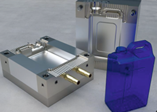 Blow mould line