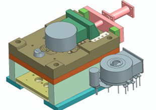 Pressure die cast mould